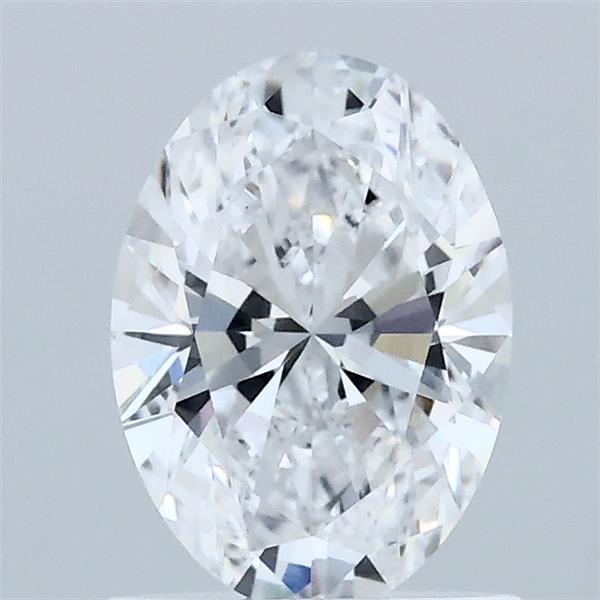 1.00 Carat Oval Shaped, Ideal Cut, D Color, VS1 Clarity, IGI Certified Lab Grown Diamond