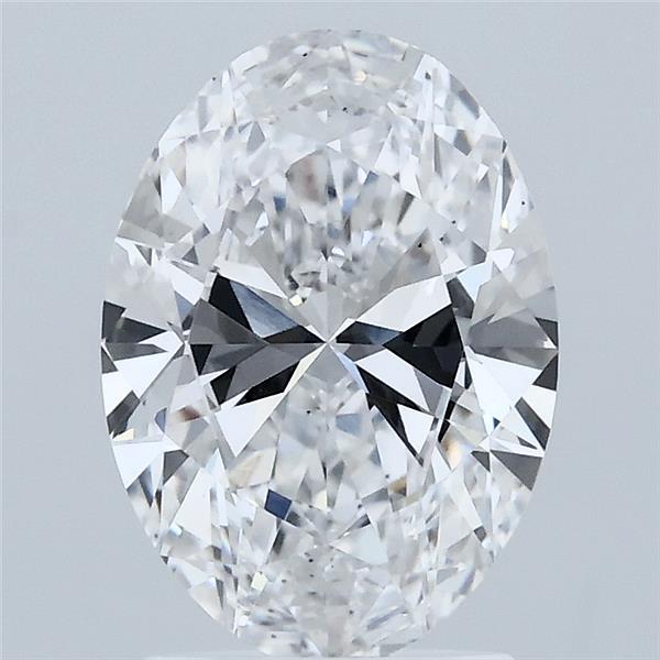 2.00 Carat Oval Shaped, Ideal Cut, E Color, VS1 Clarity, IGI Certified Lab Grown Diamond