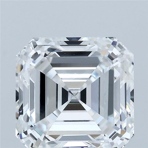 4.00 Carat Asscher Shaped, Excellent Cut, D Color, VVS2 Clarity, IGI Certified Lab Grown Diamond