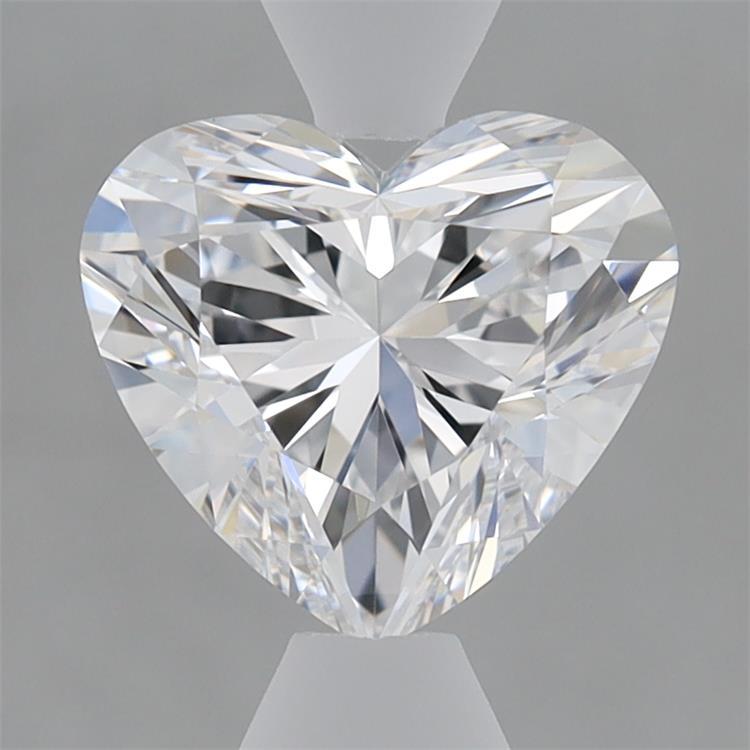 1.58 Carat Heart Shaped, Ideal Cut, D Color, IF Clarity, IGI Certified Lab Grown Diamond