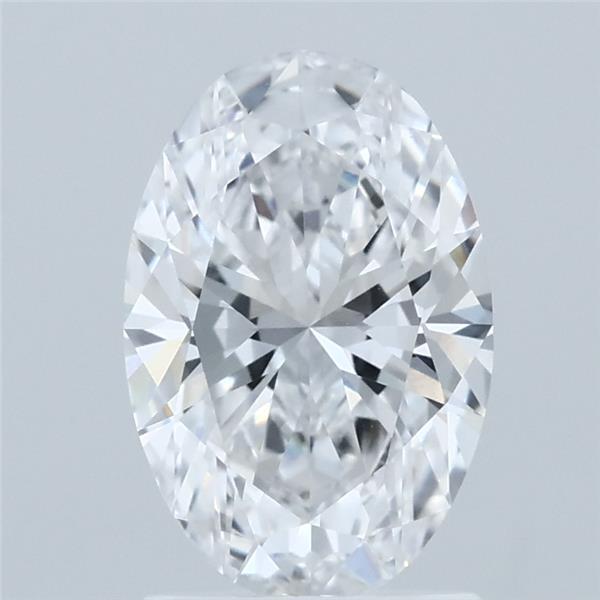 1.60 Carat Oval Shaped, Ideal Cut, D Color, VVS1 Clarity, IGI Certified Lab Grown Diamond