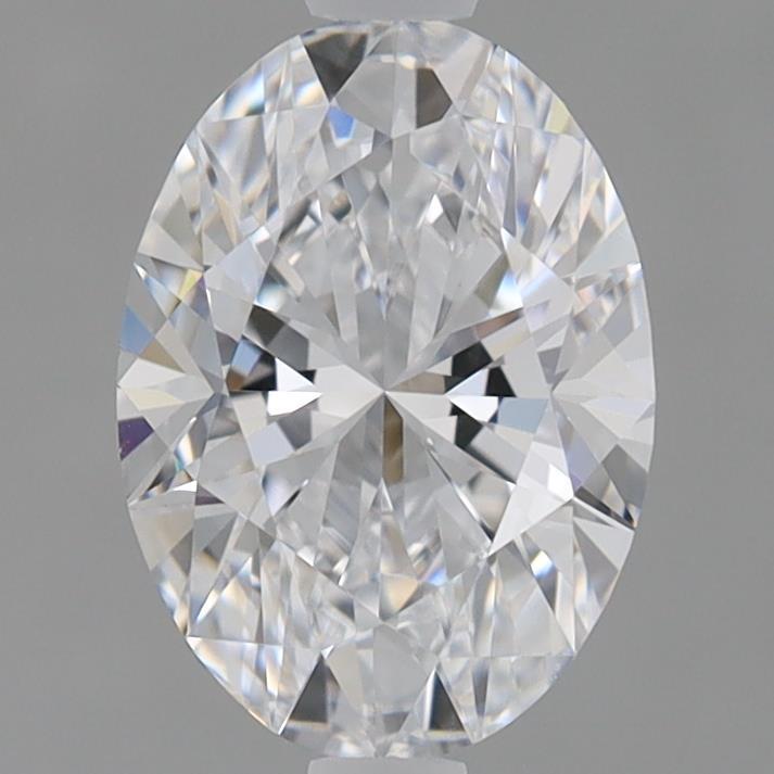 0.97 Carat Oval Shaped, Ideal Cut, D Color, VS1 Clarity, IGI Certified Lab Grown Diamond