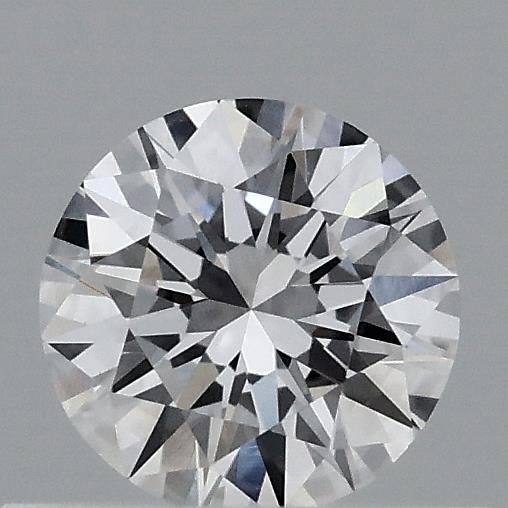 0.44 Carat Round Shaped, Very Good Cut, D Color, VVS2 Clarity, IGI Certified Lab Grown Diamond