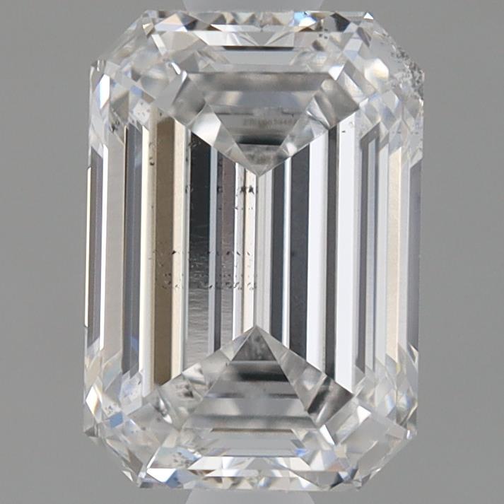 0.93 Carat Emerald Shaped, Ideal Cut, E Color, SI1 Clarity, IGI Certified Lab Grown Diamond