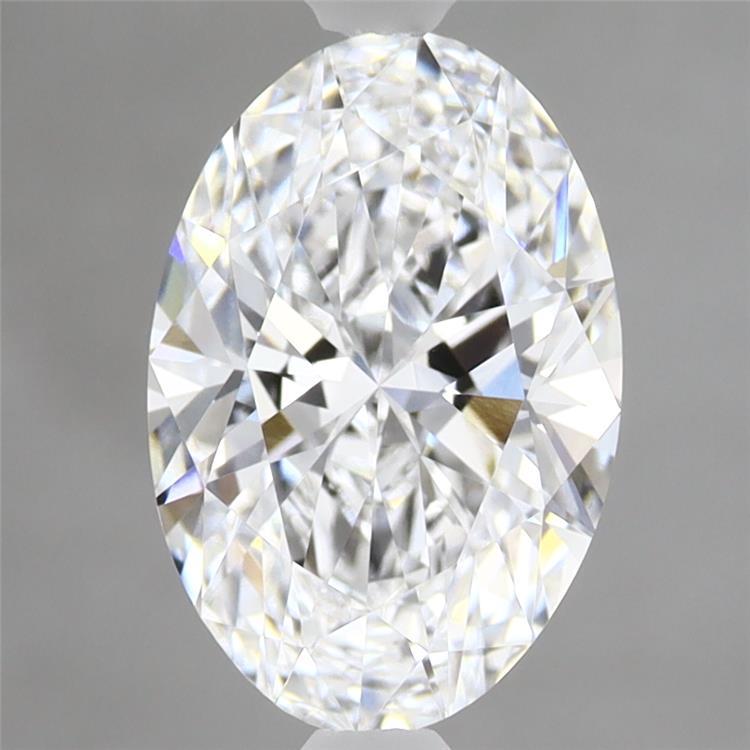 2.09 Carat Oval Shaped, Ideal Cut, D Color, VVS2 Clarity, IGI Certified Lab Grown Diamond
