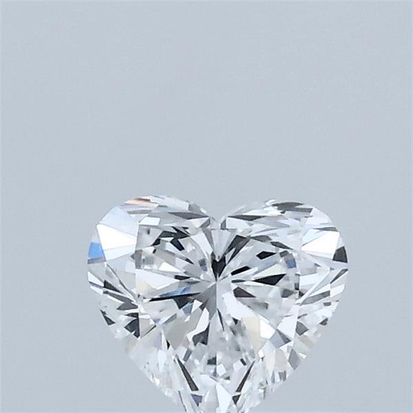 0.46 Carat Heart Shaped, Excellent Cut, D Color, VVS1 Clarity, IGI Certified Lab Grown Diamond