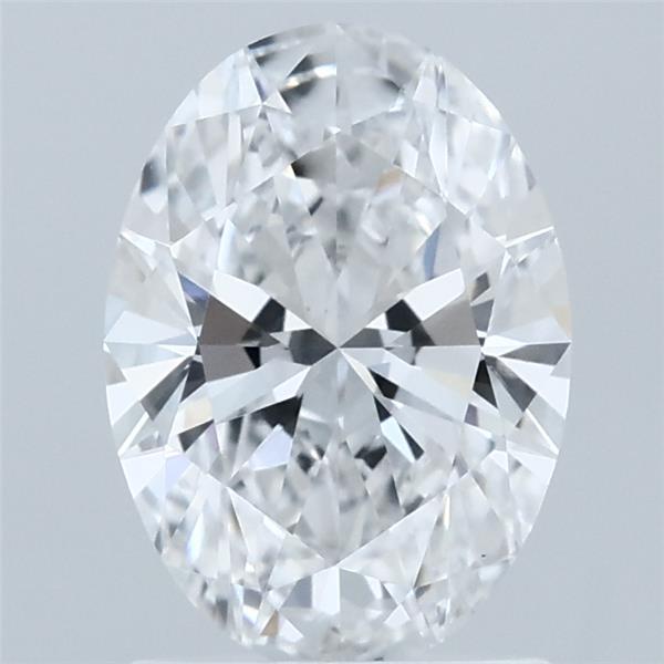 1.50 Carat Oval Shaped, Ideal Cut, D Color, VVS2 Clarity, IGI Certified Lab Grown Diamond