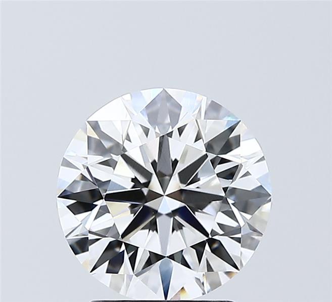 2.04 Carat Round Shaped, Ideal Cut, E Color, VVS2 Clarity, IGI Certified Lab Grown Diamond