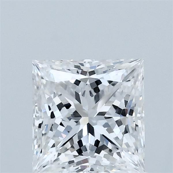 1.02 Carat Princess Shaped, Ideal Cut, E Color, VVS2 Clarity, IGI Certified Lab Grown Diamond