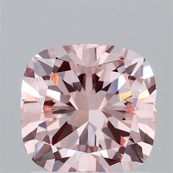 1.39 Carat Cushion Shaped, Excellent Cut, FANCY INTENSE PINK Color, VVS2 Clarity, IGI Certified Lab Grown Diamond