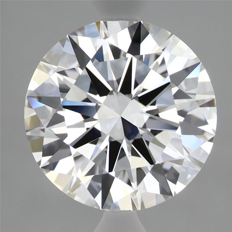3.00 Carat Round Shaped, Excellent Cut, F Color, VVS2 Clarity, IGI Certified Lab Grown Diamond