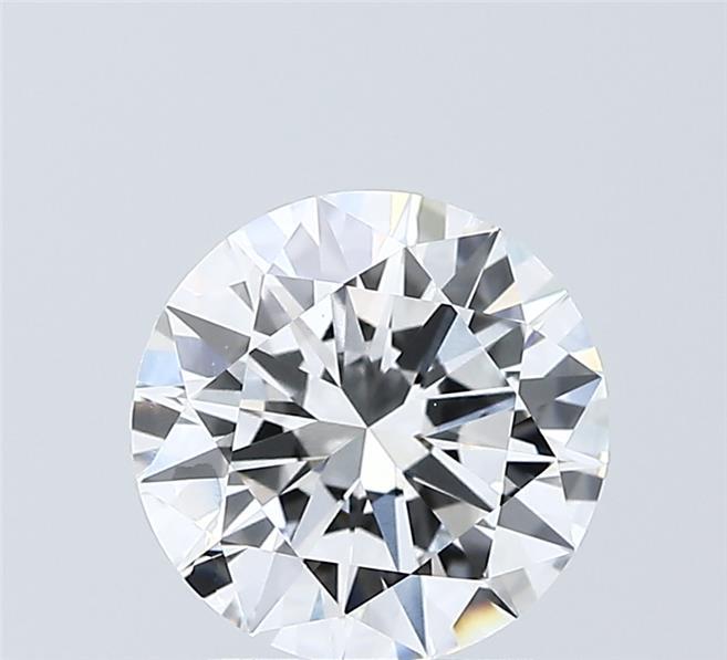 2.01 Carat Round Shaped, Excellent Cut, E Color, VVS2 Clarity, IGI Certified Lab Grown Diamond