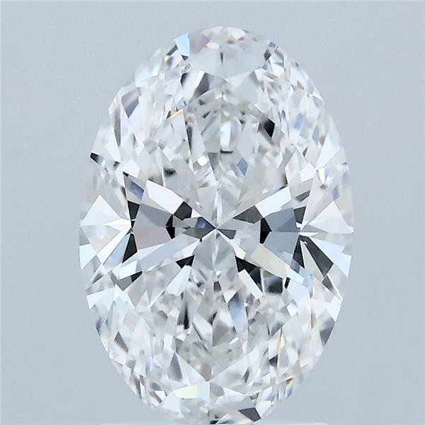 2.02 Carat Oval Shaped, Ideal Cut, E Color, VVS2 Clarity, IGI Certified Lab Grown Diamond