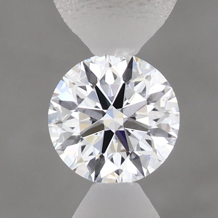 0.56 Carat Round Shaped, Ideal Cut, D Color, VVS2 Clarity, IGI Certified Lab Grown Diamond