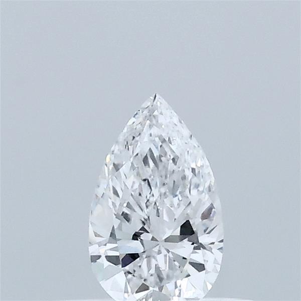 0.33 Carat Pear Shaped, Ideal Cut, D Color, VVS2 Clarity, IGI Certified Lab Grown Diamond