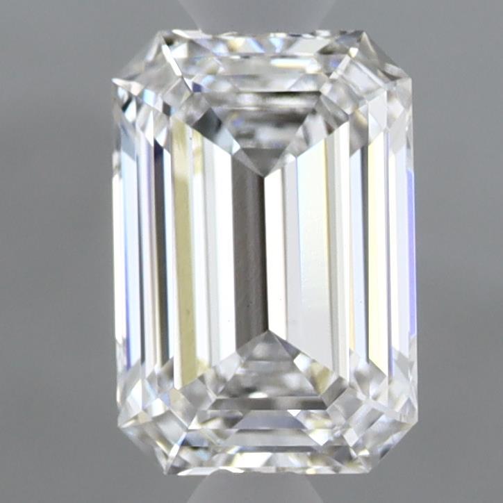 1.47 Carat Emerald Shaped, Ideal Cut, E Color, VS1 Clarity, IGI Certified Lab Grown Diamond