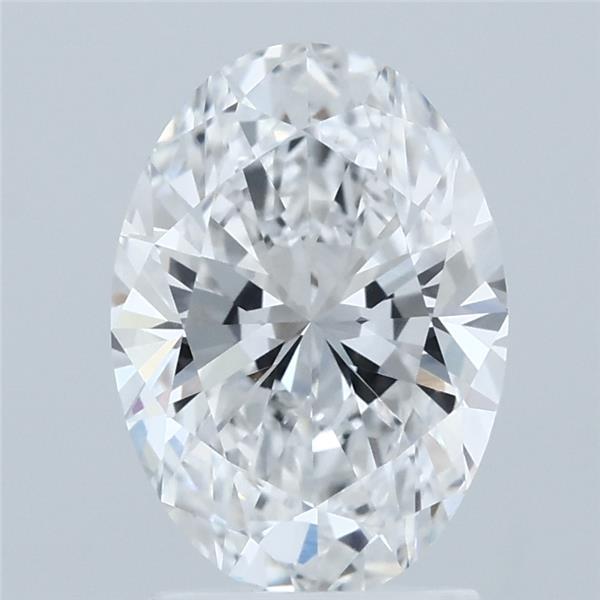 2.09 Carat Oval Shaped, Ideal Cut, D Color, VVS2 Clarity, IGI Certified Lab Grown Diamond