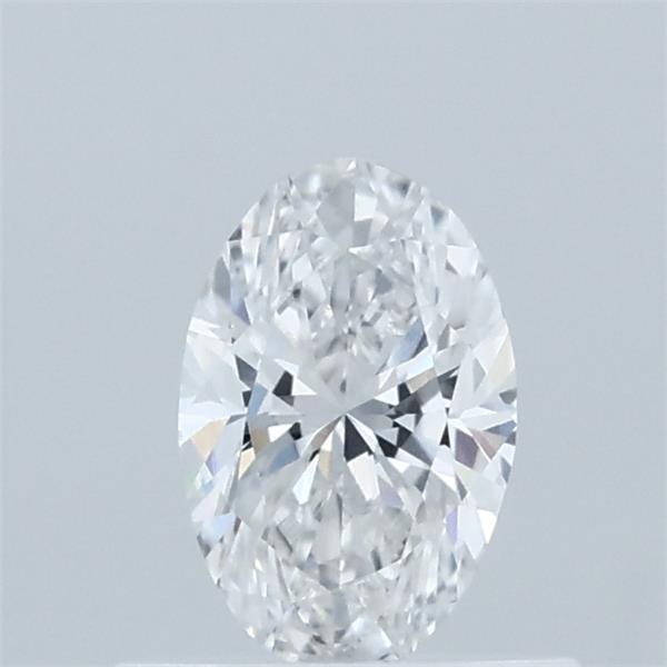 0.53 Carat Oval Shaped, Very Good Cut, D Color, VS1 Clarity, IGI Certified Lab Grown Diamond