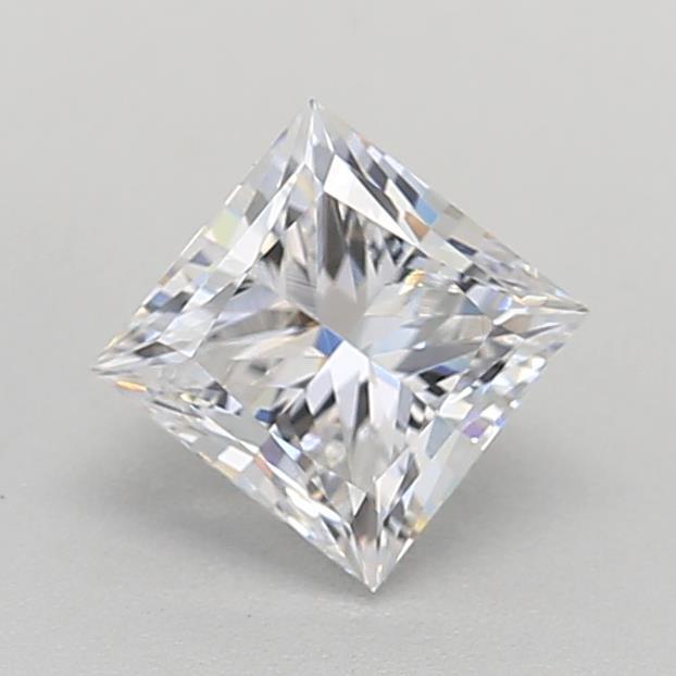 0.79 Carat Princess Shaped, Excellent Cut, D Color, VS1 Clarity, IGI Certified Lab Grown Diamond