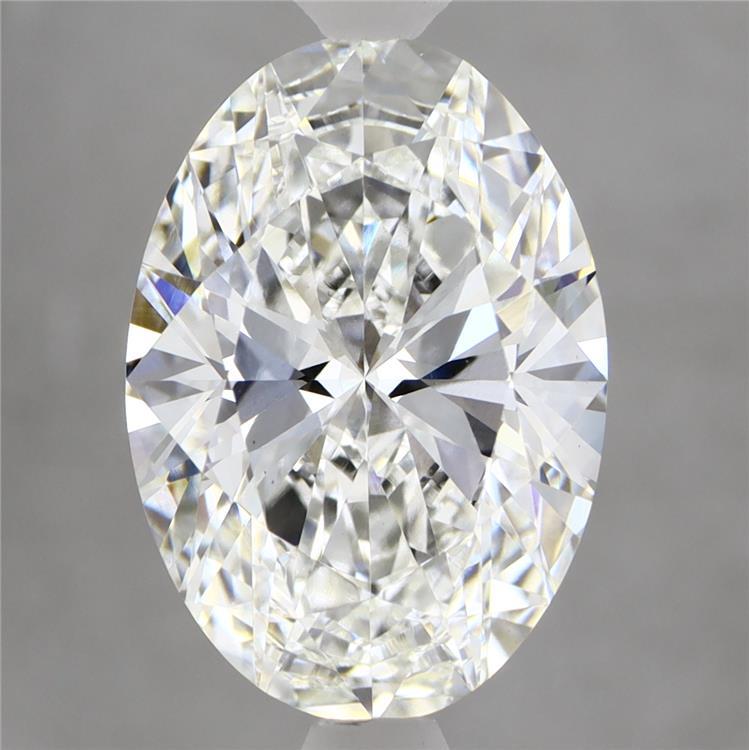 5.03 Carat Oval Shaped, Ideal Cut, F Color, VVS2 Clarity, IGI Certified Lab Grown Diamond