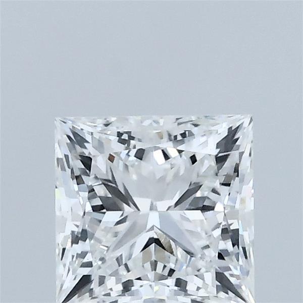 1.07 Carat Princess Shaped, Ideal Cut, E Color, VS1 Clarity, IGI Certified Lab Grown Diamond