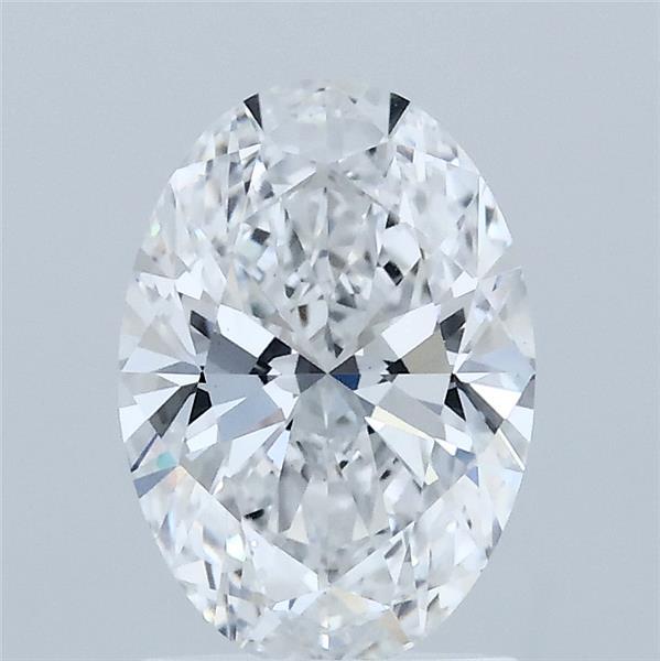 1.45 Carat Oval Shaped, Ideal Cut, D Color, VS1 Clarity, IGI Certified Lab Grown Diamond