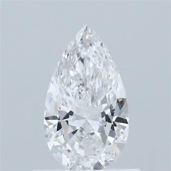0.65 Carat Pear Shaped, Ideal Cut, E Color, VS2 Clarity, IGI Certified Lab Grown Diamond