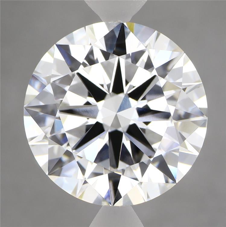 5.75 Carat Round Shaped, Excellent Cut, E Color, VVS2 Clarity, IGI Certified Lab Grown Diamond