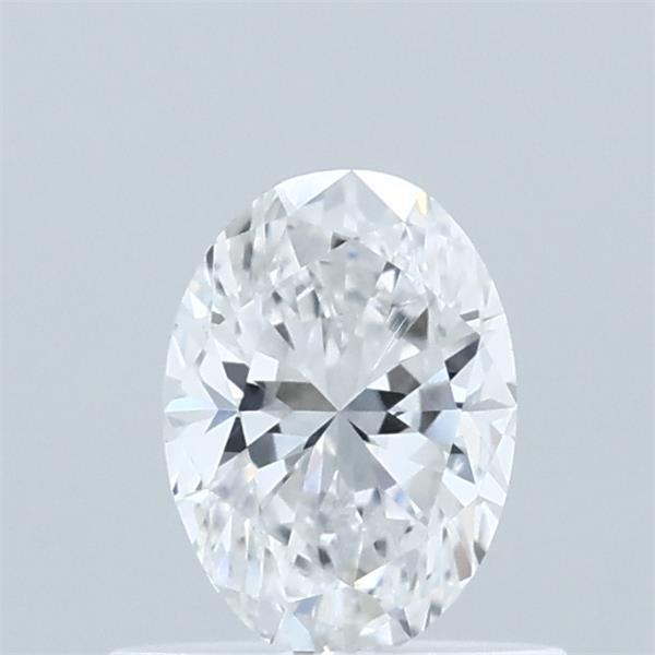 0.57 Carat Oval Shaped, Excellent Cut, D Color, VVS2 Clarity, IGI Certified Lab Grown Diamond
