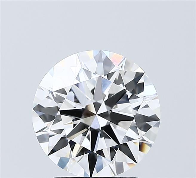 2.05 Carat Round Shaped, Ideal Cut, E Color, VVS2 Clarity, IGI Certified Lab Grown Diamond