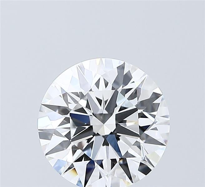 2.02 Carat Round Shaped, Ideal Cut, D Color, VVS2 Clarity, IGI Certified Lab Grown Diamond