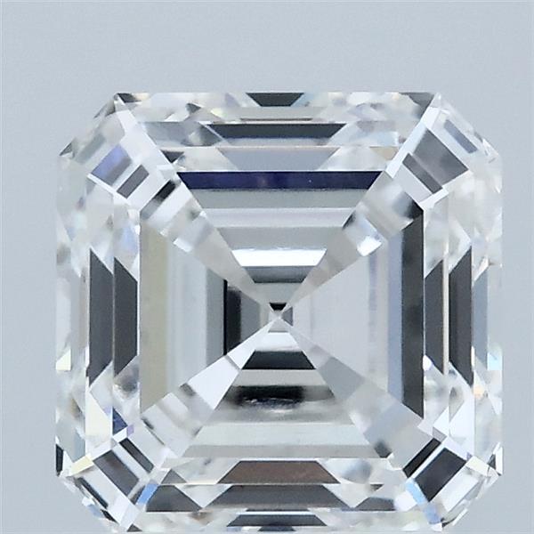 2.58 Carat Asscher Shaped, Ideal Cut, E Color, VVS2 Clarity, IGI Certified Lab Grown Diamond