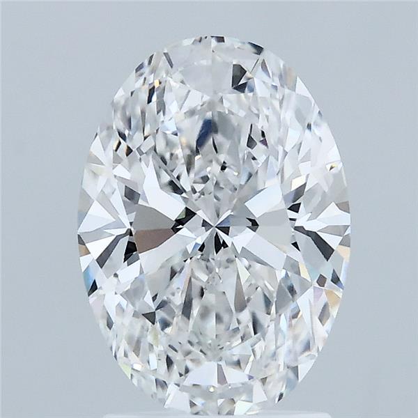 2.05 Carat Oval Shaped, Ideal Cut, E Color, VS1 Clarity, IGI Certified Lab Grown Diamond