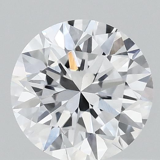 0.39 Carat Round Shaped, Excellent Cut, D Color, VVS2 Clarity, IGI Certified Lab Grown Diamond
