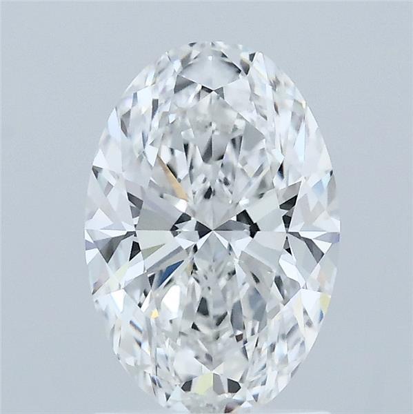 1.50 Carat Oval Shaped, Ideal Cut, E Color, VVS2 Clarity, IGI Certified Lab Grown Diamond