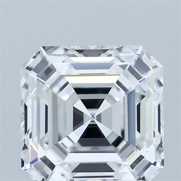 2.07 Carat Asscher Shaped, Ideal Cut, D Color, VVS2 Clarity, IGI Certified Lab Grown Diamond