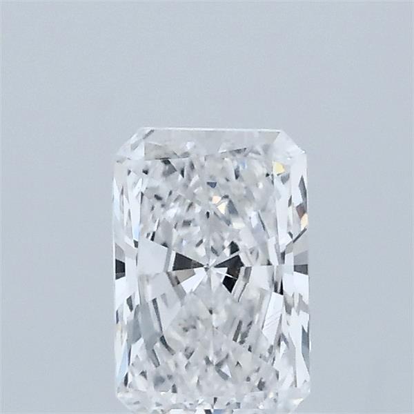 0.56 Carat Radiant Shaped, Excellent Cut, D Color, VVS2 Clarity, IGI Certified Lab Grown Diamond