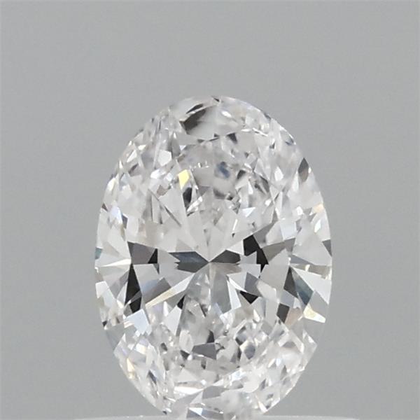 0.56 Carat Oval Shaped, Excellent Cut, D Color, VVS2 Clarity, IGI Certified Lab Grown Diamond