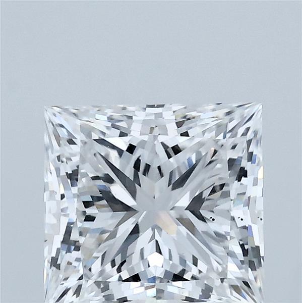 2.02 Carat Princess Shaped, Ideal Cut, D Color, VS2 Clarity, IGI Certified Lab Grown Diamond