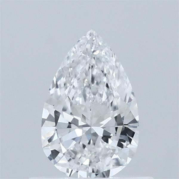 0.52 Carat Pear Shaped, Very Good Cut, D Color, VVS2 Clarity, IGI Certified Lab Grown Diamond