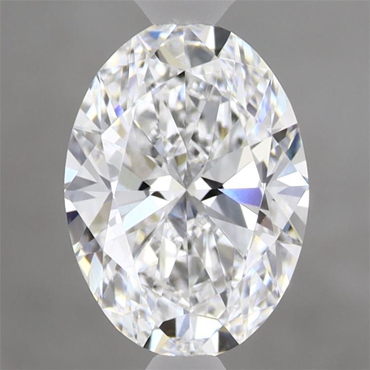 1.58 Carat Oval Shaped, Ideal Cut, D Color, VVS2 Clarity, IGI Certified Lab Grown Diamond