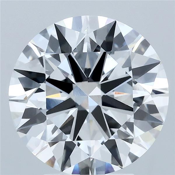 4.03 Carat Round Shaped, Ideal Cut, E Color, VS1 Clarity, IGI Certified Lab Grown Diamond