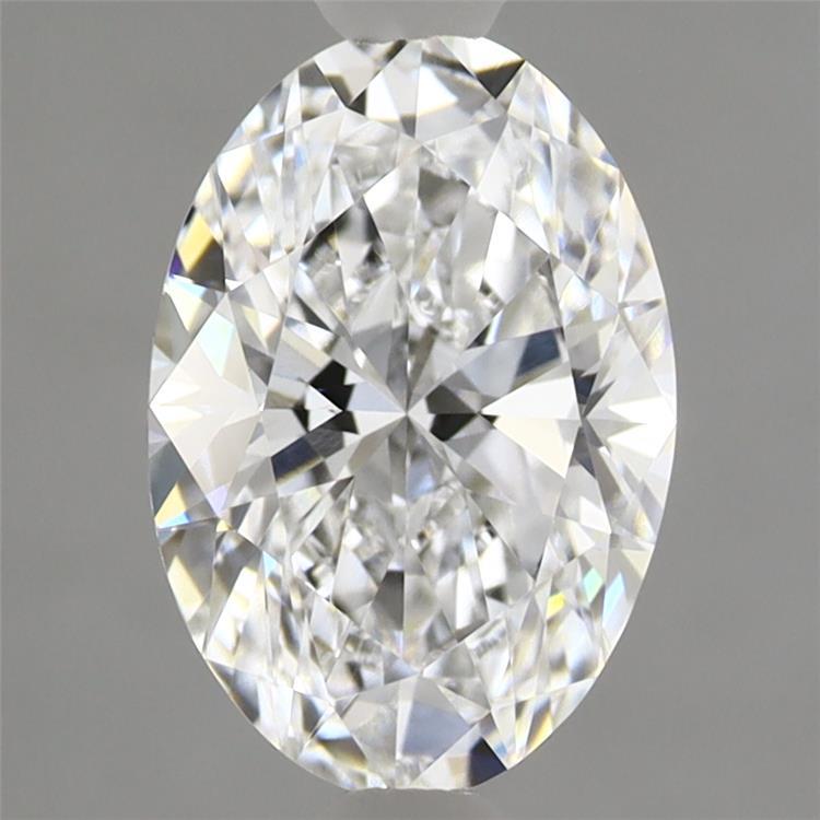 1.56 Carat Oval Shaped, Ideal Cut, D Color, VVS2 Clarity, IGI Certified Lab Grown Diamond