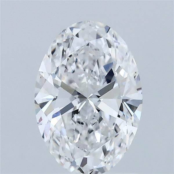 1.09 Carat Oval Shaped, Ideal Cut, D Color, VVS2 Clarity, IGI Certified Lab Grown Diamond