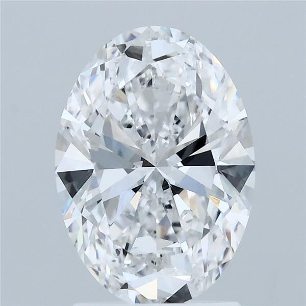 2.00 Carat Oval Shaped, Ideal Cut, D Color, VVS2 Clarity, IGI Certified Lab Grown Diamond