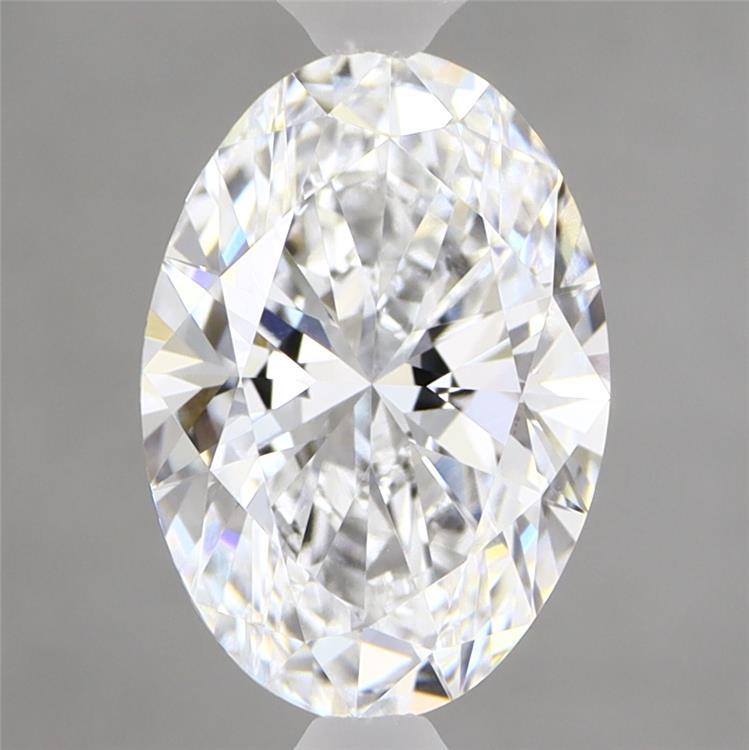2.09 Carat Oval Shaped, Ideal Cut, D Color, VVS2 Clarity, IGI Certified Lab Grown Diamond
