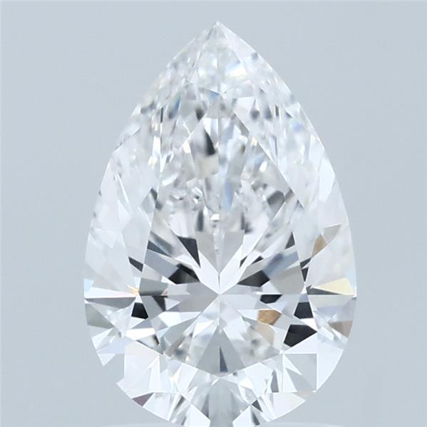 1.51 Carat Pear Shaped, Ideal Cut, E Color, VVS2 Clarity, IGI Certified Lab Grown Diamond