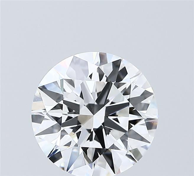 2.05 Carat Round Shaped, Ideal Cut, D Color, VVS2 Clarity, IGI Certified Lab Grown Diamond