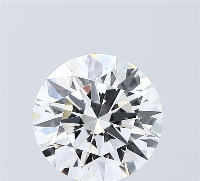 2.03 Carat Round Shaped, Ideal Cut, E Color, VVS2 Clarity, IGI Certified Lab Grown Diamond
