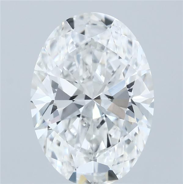 3.05 Carat Oval Shaped, Ideal Cut, E Color, VVS1 Clarity, IGI Certified Lab Grown Diamond